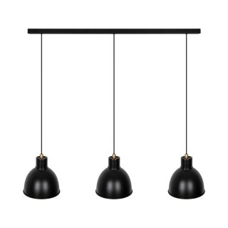 12V & 230V Pop 3-pendel Matt Sort
