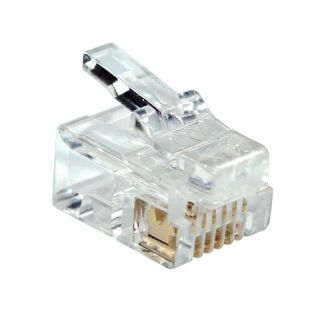 RJ12 plugg, 1stk