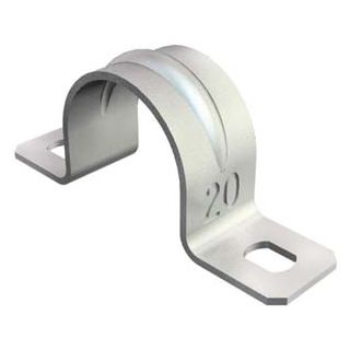 Sadel galvanisert 20mm, 1 stk