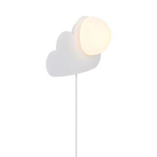 12V & 230V Skyku Cloud vegglampe, hvit