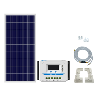 Solcelle bobilpakke, 160W, basic