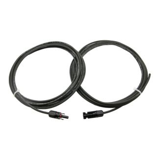 Strømkabel 1x6mm², Solarkabel 2x10m med MC4 plugg