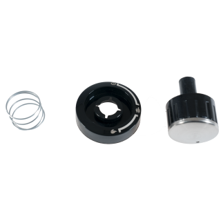 Reservedel til Eliteline ny modell gasskomfyr - Bryter til ovn bluss, sort