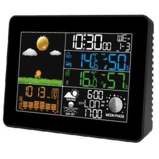 Chronosphere - Værstasjon m/fargeskjerm, norske byer