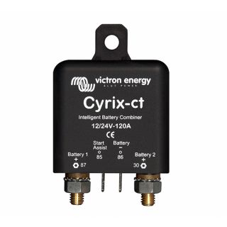 Victron Cyrix-ct 12/24V-120A, batteriskiller/samler