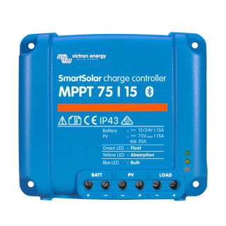 Victron SmartSolar MPPT  75/15, laderegulator 15A