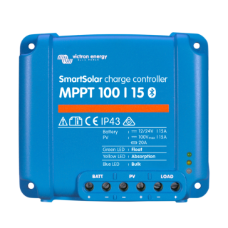 Victron SmartSolar MPPT 100/ 15, laderegulator 15A