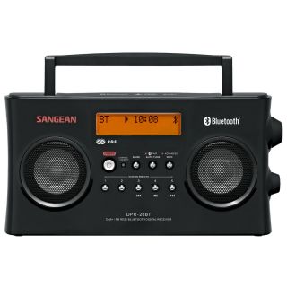 12V & 230V Sangean DPR26BT, DAB+/DAB/FM/BT Radio, sort