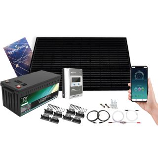 Solcellepakke Lithium 360W 225Ah