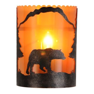 12V & 230V Bjørn vegglampe