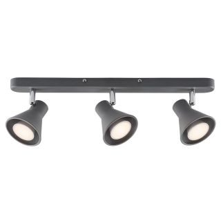 12V & 230V Eik 3-spot, grå