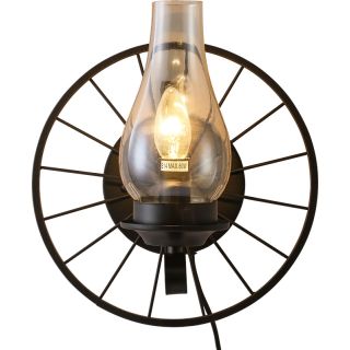 12V & 230V Nordfjord rund vegglampe