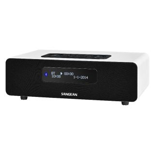DEMO- 12V & 230V Sangean DDR36 bordradio, hvit