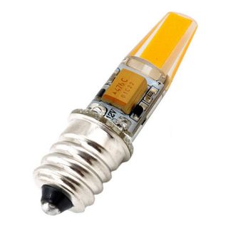 12V E12 mini 2W COB led pære, varmhvit