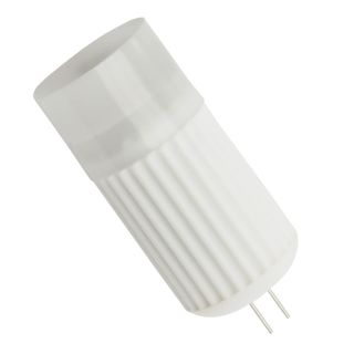 12V G4 rundtlysende 3,0W 3 SMD led pære, keramisk, varm