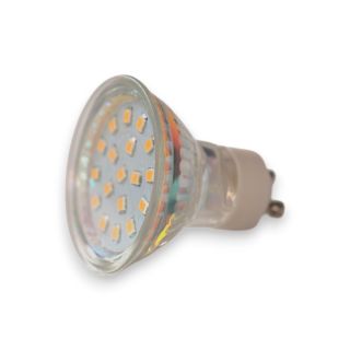 12V GU10 3,5W 18 SMD5050 led pære, varmhvit