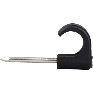 Kabelklips for rund kabel  5-7mm, 100stk