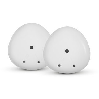 Housegard Pebble Link trådløs, seriekoblet røykvarsler, 2-pack