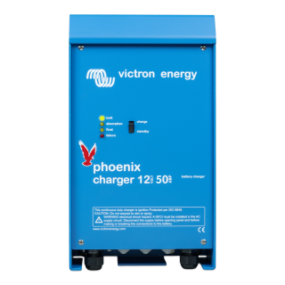 Batterilader  50A, Victron Phoenix Charger 12/50 (2+1)