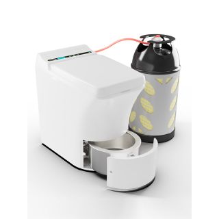 Cinderella Gas Freedom, forbrenningstoalett m/display