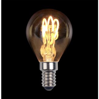 230V E14 B45 2W Vintage filament led pære, EKSTRA varmhvit