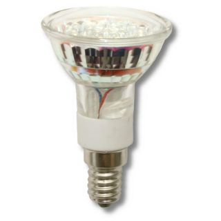 12V E14 spot 1,0W 21 led pære, varmhvit