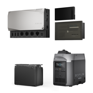 Kraftpakke 230V - 3600W, EcoFlow Power Kit