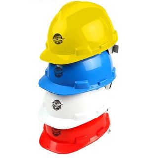 Hjelm med hakestropp, hvit