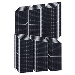 Solcellepanel 455Watt, Bifacial Perc Half-cut - HEL PALL