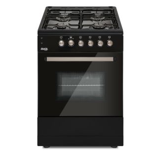 Gasskomfyr 60x60cm Eliteline, sort