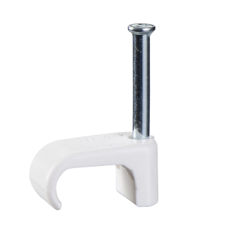 Kabelklips 7x14mm, 100stk