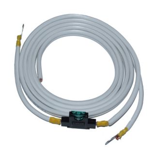 Batterikabel med sikringholder, 2x6mm², 5m