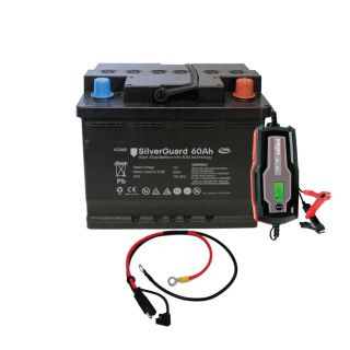 Eksternt startbatterisett til aggregat