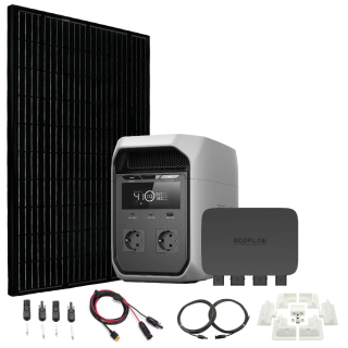 DELTA 3 Classic med 360W solcelle og billader for camper og bobil