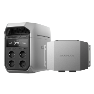 EcoFlow Delta 3 med hurtiglader for bil