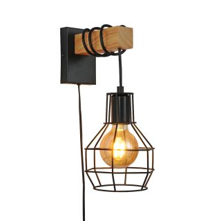 12V & 230V Trevor vegglampe