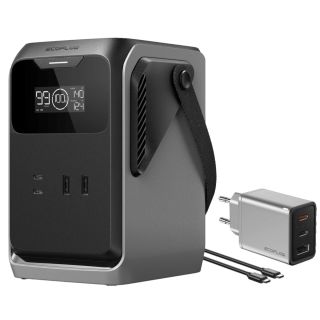 EcoFlow Trail 200 DC med 230V lader