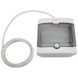 Ferdigkoplet sikringsskap med automatsikringer