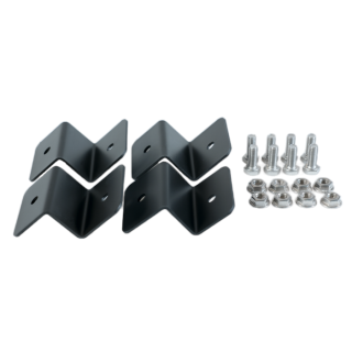 Enkle festebraketter for solcellepanel. For montering på tak eller vegg. Leveres med skruer.