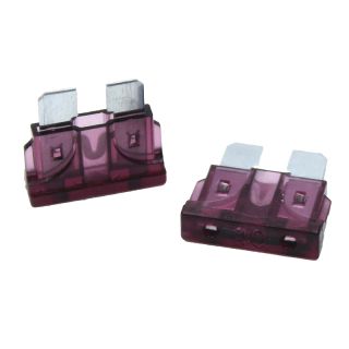 Flatstiftsikring, 40A, lilla