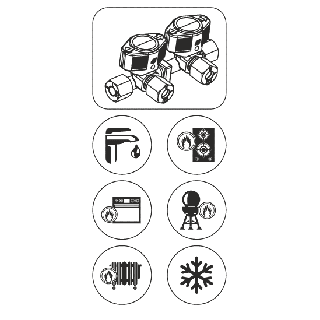 Klistremerker for gass stengeventiler