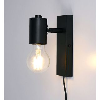 Globe enkel lampett, sort