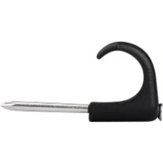 Kabelklips for rund kabel 14-20mm, 100stk, sort