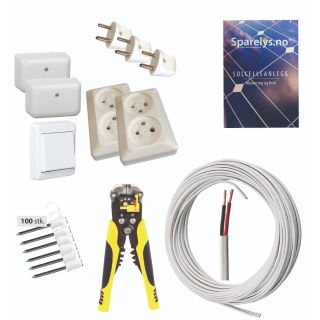 12V Installasjonspakke, liten