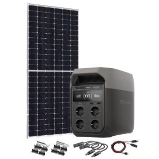 EcoFlow DELTA 3 Med 455W solcellepanel