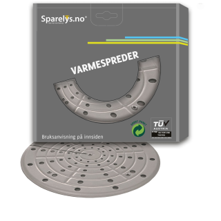 Varmespreder til gassbluss