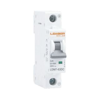 Automatsikring, 6A 1P 250V DC DIN