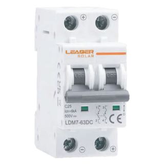 Automatsikring, 20A 2P 500V DC DIN