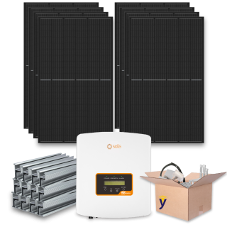 Solcelleanlegg -  3,6kW - Regular