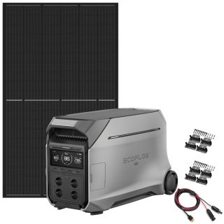 EcoFlow DELTA Pro 3 med 450W Solcellepanel